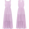 image:imageRVivimos Womens Summer Cotton Smocked Flowy Tank Midi Dress with PocketsLavender