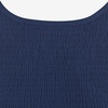 image:imageRVivimos Womens Summer Cotton Smocked Flowy Tank Midi Dress with PocketsNavy Blue