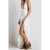 image:imageRVivimos Womens Summer Halter Elastic Waist Boho Maxi DressWhite