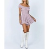 image:imageRVivimos Womens Summer Smocked Waist Layered Mini DressLight Purple
