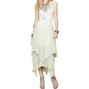 image:imageRVivimos Womens Lace Long Dress with Slip Two PiecesMint Green