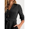 image:imageRVivimos Womens Fall Winter Corduroy Button Down Midi DressBlack