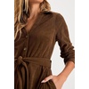 image:imageRVivimos Womens Fall Winter Corduroy Button Down Midi DressBrown