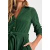 image:imageRVivimos Womens Fall Winter Corduroy Button Down Midi DressDark Green