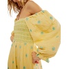 image:imageRVivimos Womens Cotton Floral Embroidered Boho Midi Dress with PocketsLight Yellow