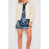 image:imageRVivimos Womens Crushed Velvet Short Sleeve Mini DressBlue