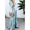 image:imageRVivimos Womens Summer Flowy Tie Back Boho Casual Maxi DressBlue
