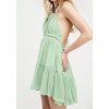 image:imageRVivimos Womens Summer Halter Deep V Neck Mini Short DressSage Green