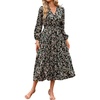Black-floral
