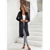 image:imageRVivimos Fall Jackets for Women Velvet Open Front CardiganBlack