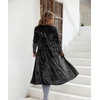 image:imageRVivimos Fall Jackets for Women Velvet Open Front CardiganBlack