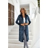 image:imageRVivimos Fall Jackets for Women Velvet Open Front CardiganBlue
