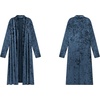 image:imageRVivimos Fall Jackets for Women Velvet Open Front CardiganBlue