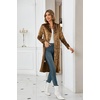 image:imageRVivimos Fall Jackets for Women Velvet Open Front CardiganBrown