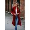 image:imageRVivimos Fall Jackets for Women Velvet Open Front CardiganBurgundy
