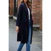 image:imageRVivimos Fall Jackets for Women Velvet Open Front CardiganNavy Blue