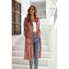 image:imageRVivimos Fall Jackets for Women Velvet Open Front CardiganPink
