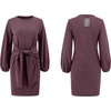 image:imageRVivimos Womens Fall Elegant Tie Waist Sweater Mini DressDark Orchid