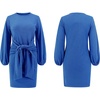 image:imageRVivimos Womens Fall Elegant Tie Waist Sweater Mini DressRoyal Blue