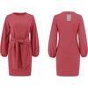 image:imageRVivimos Womens Fall Elegant Tie Waist Sweater Mini DressWatermelon Red