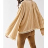 image:imageRVivimos Velvet Casual Fall Jackets for Women Kimono CardiganChampagne