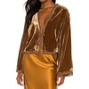 image:imageRVivimos Velvet Casual Fall Jackets for Women Kimono CardiganBrown