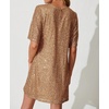 image:imageRVivimos Sparkly Sequin Loose Mini Party Dresses for WomenBrown