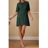 image:imageRVivimos Sparkly Sequin Loose Mini Party Dresses for WomenDark Green
