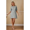 image:imageRVivimos Sparkly Sequin Loose Mini Party Dresses for WomenSilver